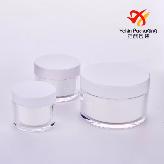 Creme facial pequeno rosa 10g, bálsamo labial vazio personalizado, acrílico, vidro para animais de estimação, embalagem plástica, pote de creme, recipiente de garrafa